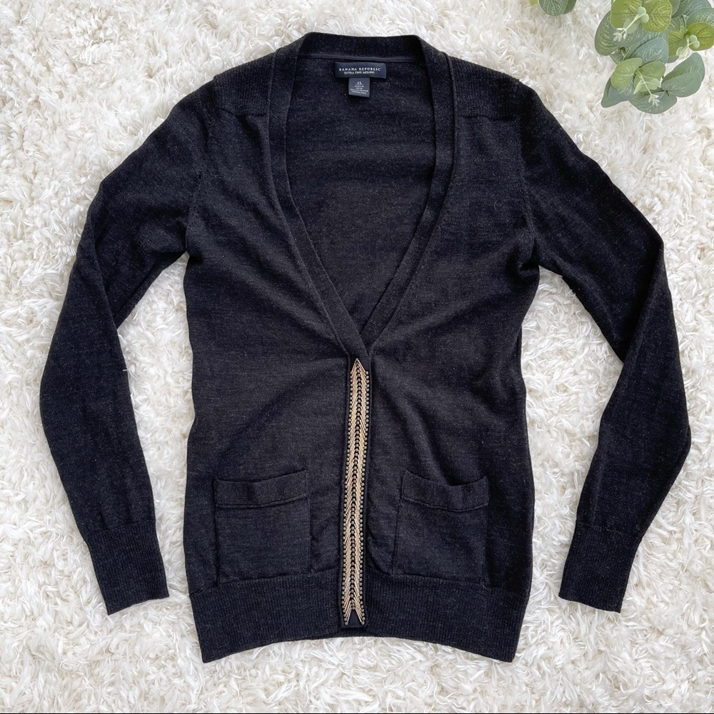 Banana Republic Extra Fineโ Merino Cardigan